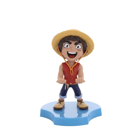 One Piece telefoon- en koptelefoonhouder Cable Guys Mini Luffy
