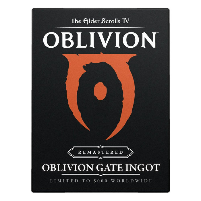 The Elder Scrolls IV: Oblivion lingotto in metallo Porta di Oblivion