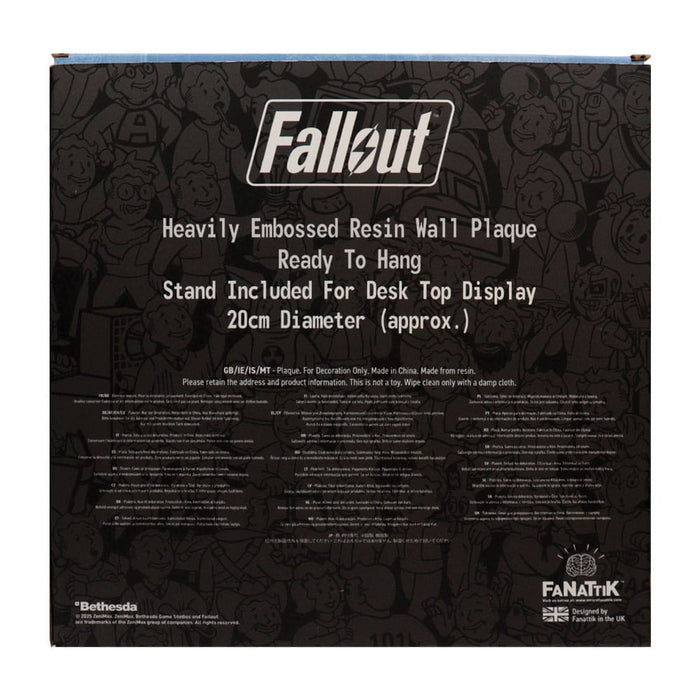 Fallout Vault Boy Resin Sign (Surface Never, Vault Forever)