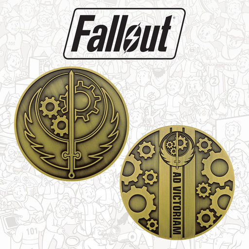 Medallón coleccionable Fallout Brotherhood of Steel