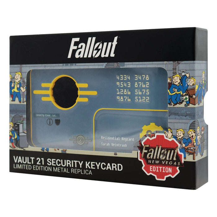 Fallout New Vegas Vault-21-Keycard Replik (Limited Edition)