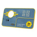 Fallout New Vegas Vault-21-Keycard Replik (Limited Edition)