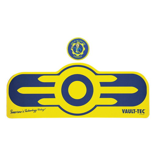 Fallout Desk Mat with Coaster Vault-Tec