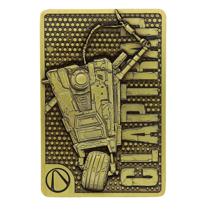 Lingot en métal Borderlands Claptrap