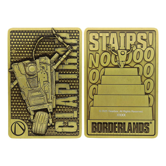 Lingot en métal Borderlands Claptrap
