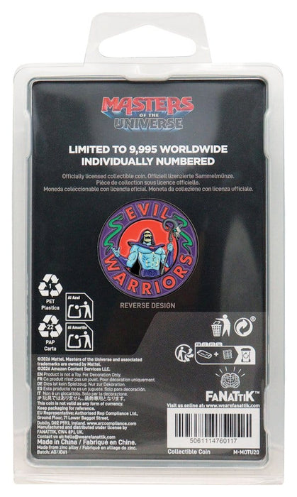 Moneta da collezione Masters of the Universe He-Man e Skeletor
