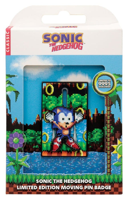 Pin's Sonic avec hérisson mobile
