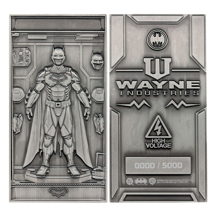 Lingot en métal DC Comics Batman en armure