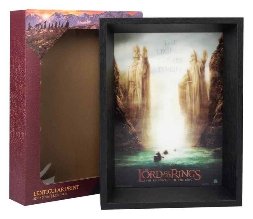 Der Herr der Ringe Lentikulardruck Die Gefährten