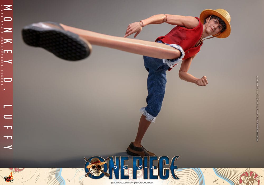 One Piece Monkey D. Luffy Action Figure (Netflix Series)