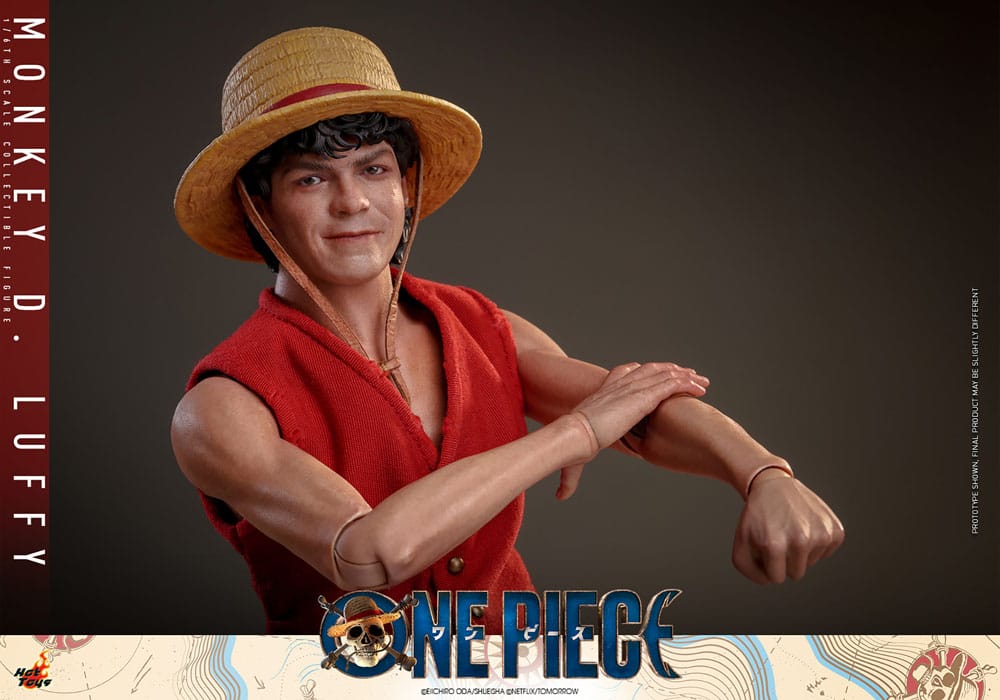 One Piece Monkey D. Luffy Action Figure (Netflix Series)