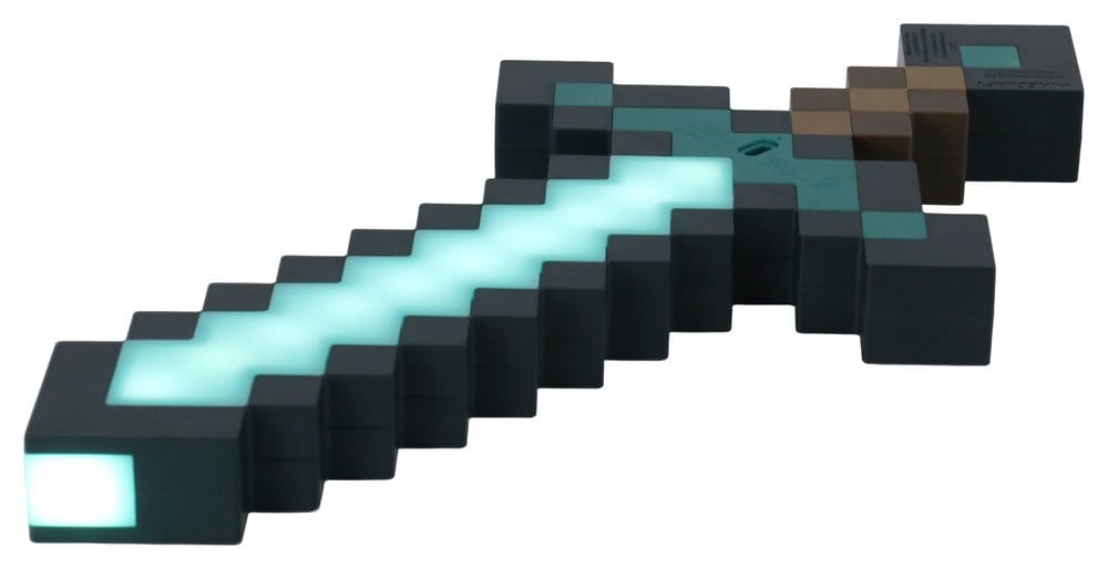 Lámpara espada de diamante de Minecraft