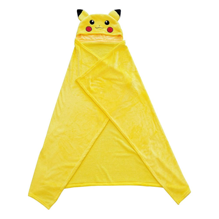Plaid à capuche Pokémon Pikachu