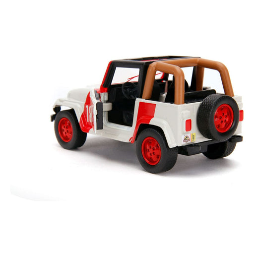 Jurassic World Jeep Wrangler Modellauto 1:32
