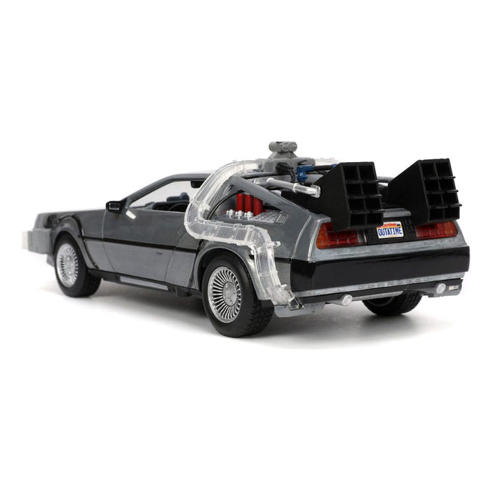 Back to the Future Time Machine Model Car 1/24