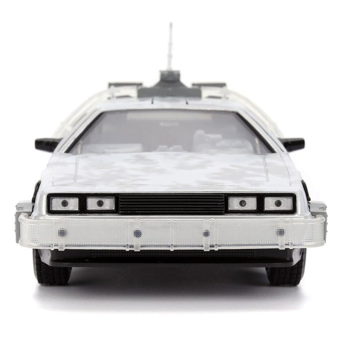 Zurück in die Zukunft DeLorean Modellauto (Frost-Edition)