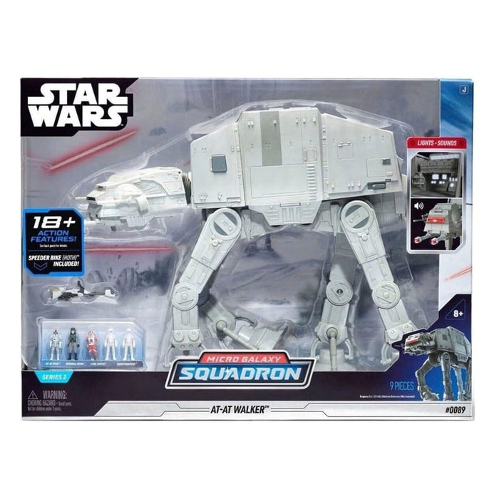 Star Wars AT-AT Walker with Figures (Micro Galaxy Squadron)