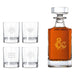 Set da whisky Dungeons & Dragons (caraffa e 4 bicchieri)