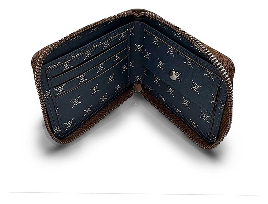 One Piece Wallet Straw Hat Jolly Roger
