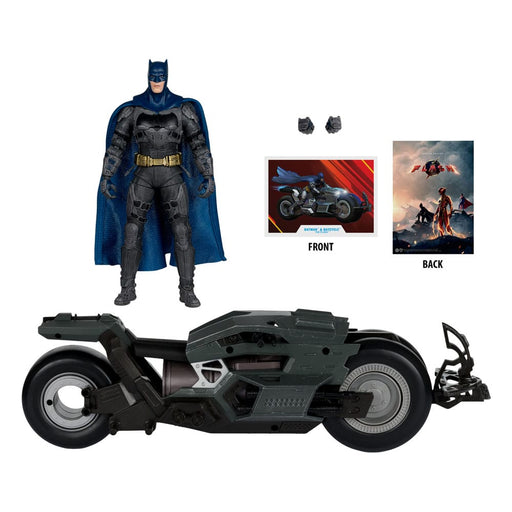 Batman with Batcycle from The Flash