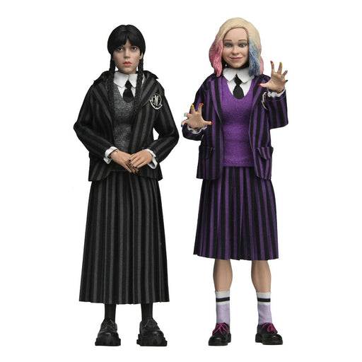 Wednesday Action Figures Wednesday Addams and Enid