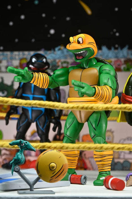 Teenage Mutant Ninja Turtles Stump Wrestling Actionfiguren 4er-Pack (Archie Comics)