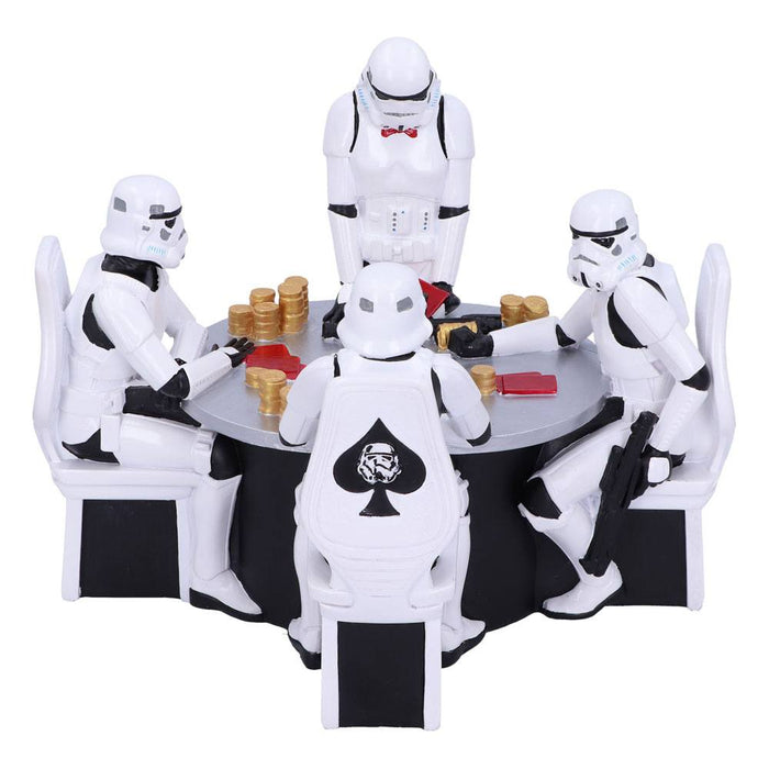 Diorama Star Wars Soldados de asalto jugando al póker