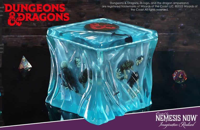 Dungeons & Dragons bote para dados Cubo gelatinoso