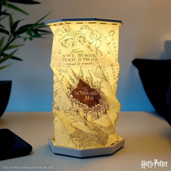 Harry Potter Lámpara plegable Mapa del Merodeador