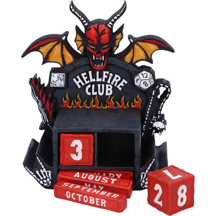 Stranger Things Hellfire Club perpetual calendar