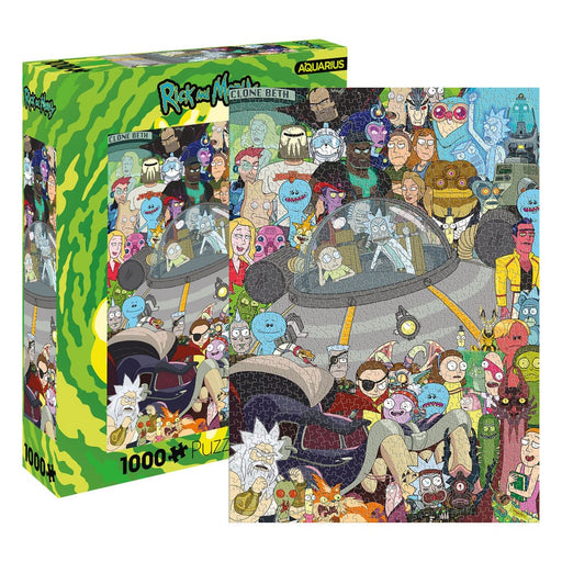 Puzzle Rick and Morty foto di gruppo