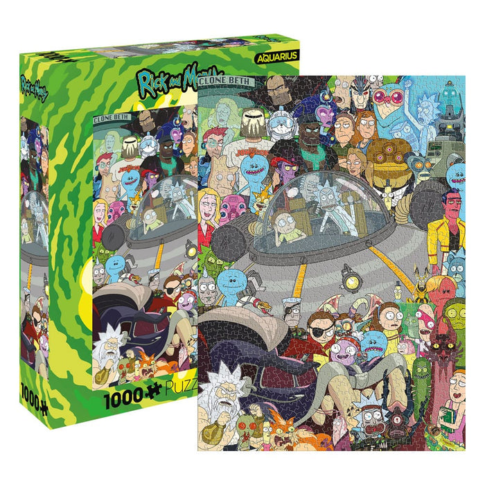 Rick and Morty Puzzle Gruppenbild