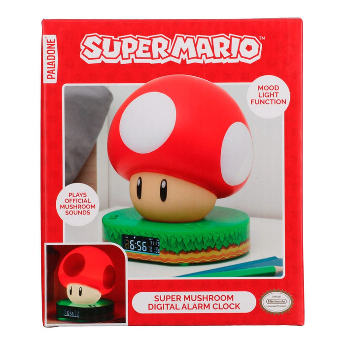 Super Mario Super Mushroom digital alarm clock