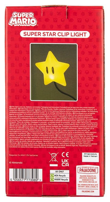 Lampada a pinza Super Mario Super Stella