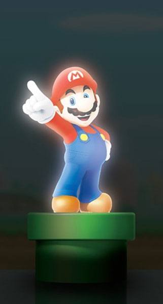 Super Mario Night Light Mario on a Warp Pipe