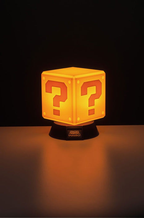 Lampada 3D Super Mario Blocco con punto interrogativo