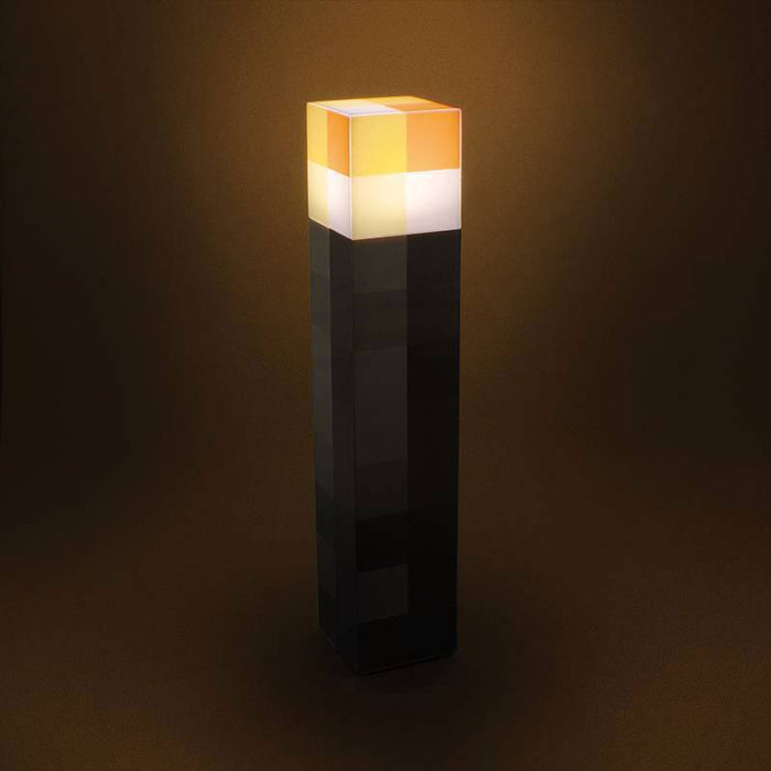 Lámpara antorcha de Minecraft (para mesa y pared)