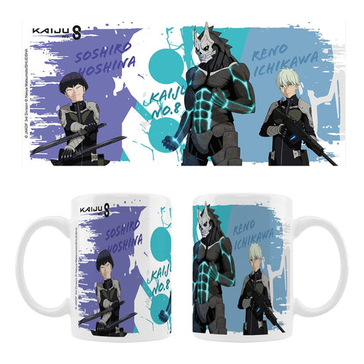 Tazza Kaiju No. 8 (Hoshina, Kaiju No. 8 & Ichikawa)