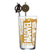 Marvel Glas mit Strohhalmen