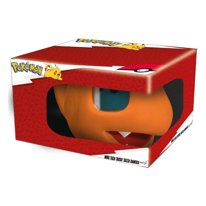 Pokémon 3D-Tasse Glumanda