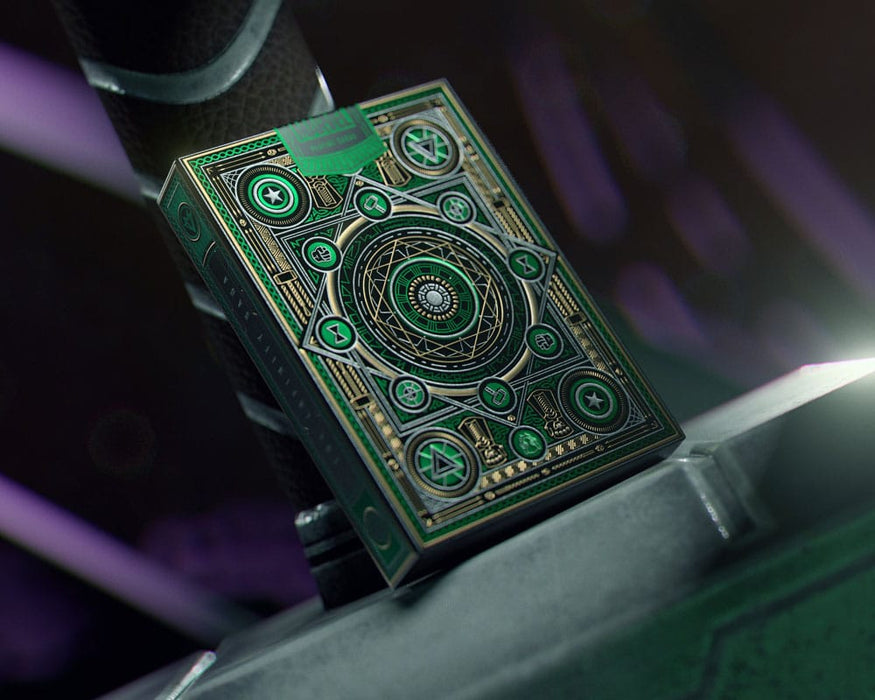 Avengers Spielkarten The Infinity Saga Grün
