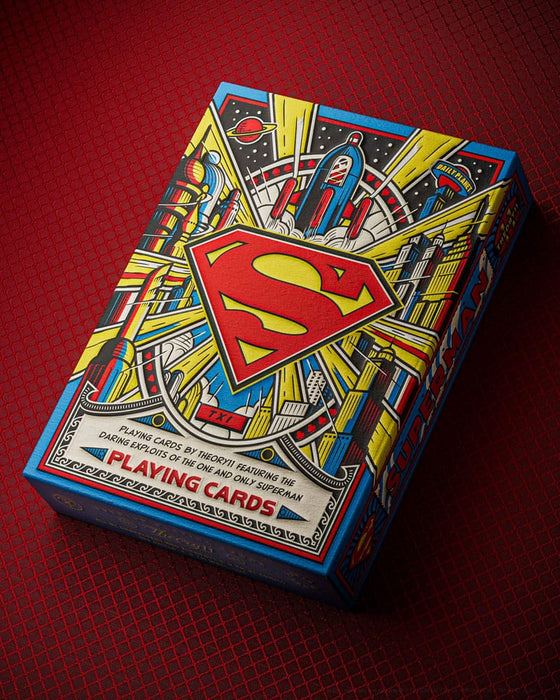 Superman Spielkarten The Man of Steel