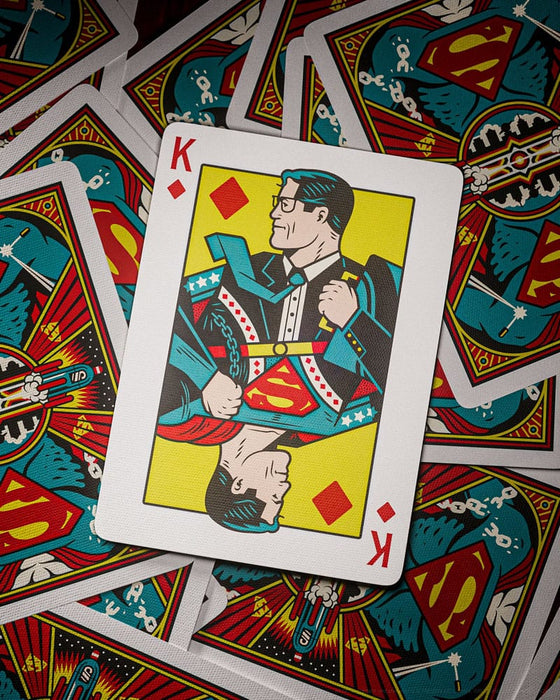 Superman Spielkarten The Man of Steel