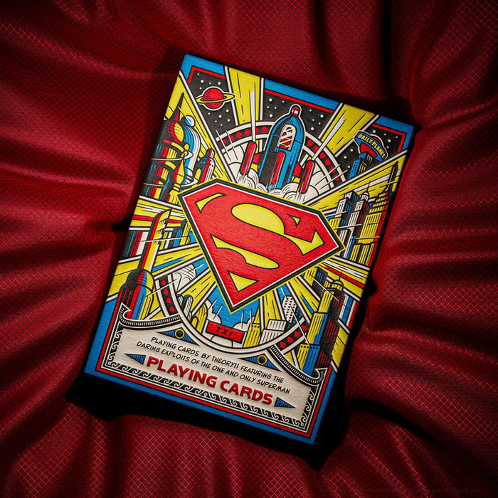 Superman Spielkarten The Man of Steel