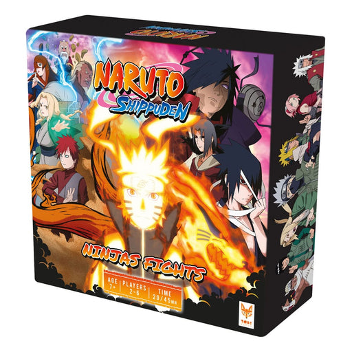 Naruto Shippuden juego de cartas Ninjas Fights (versión en inglés)