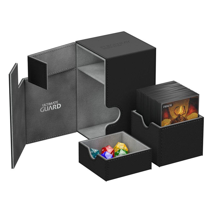 Ultimate Guard Flip'n'Tray Deck Case 100+ Deck Box in Black