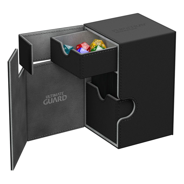 Ultimate Guard Flip'n'Tray Deck Case 100+ Deck Box in Black