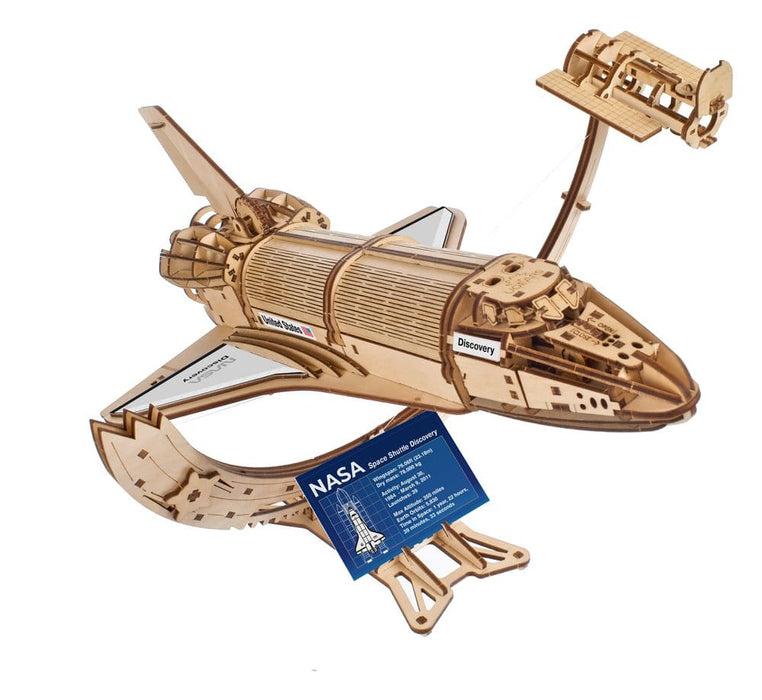 NASA Space Shuttle Discovery 3D-Holzbausatz