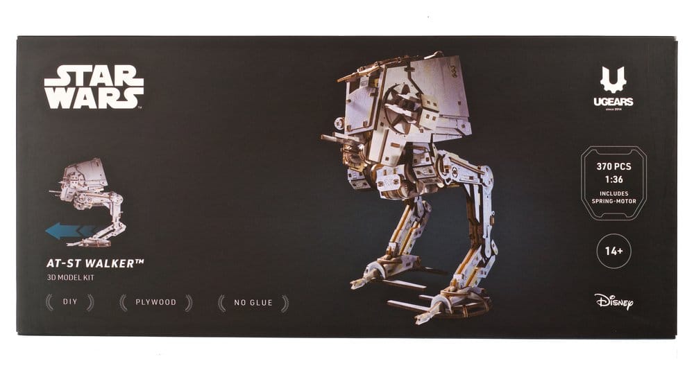 Star Wars AT-ST Walker Wooden Model Kit