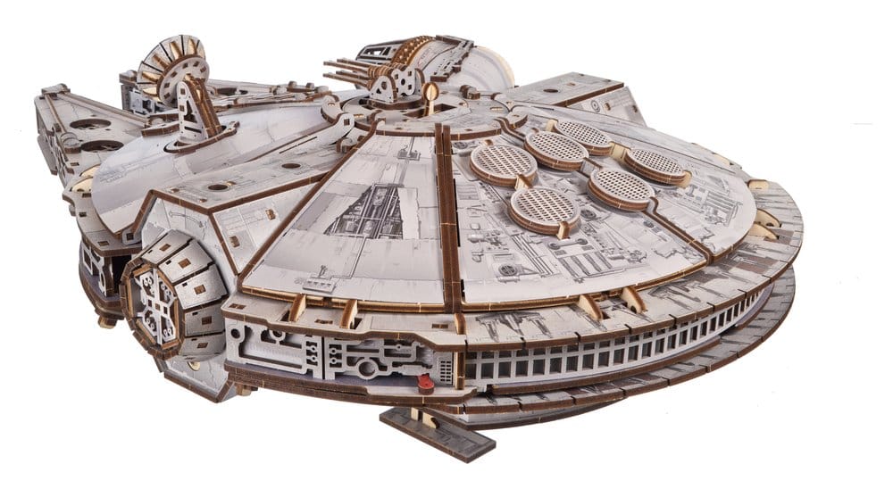 Kit di modellismo in legno Star Wars Millennium Falcon